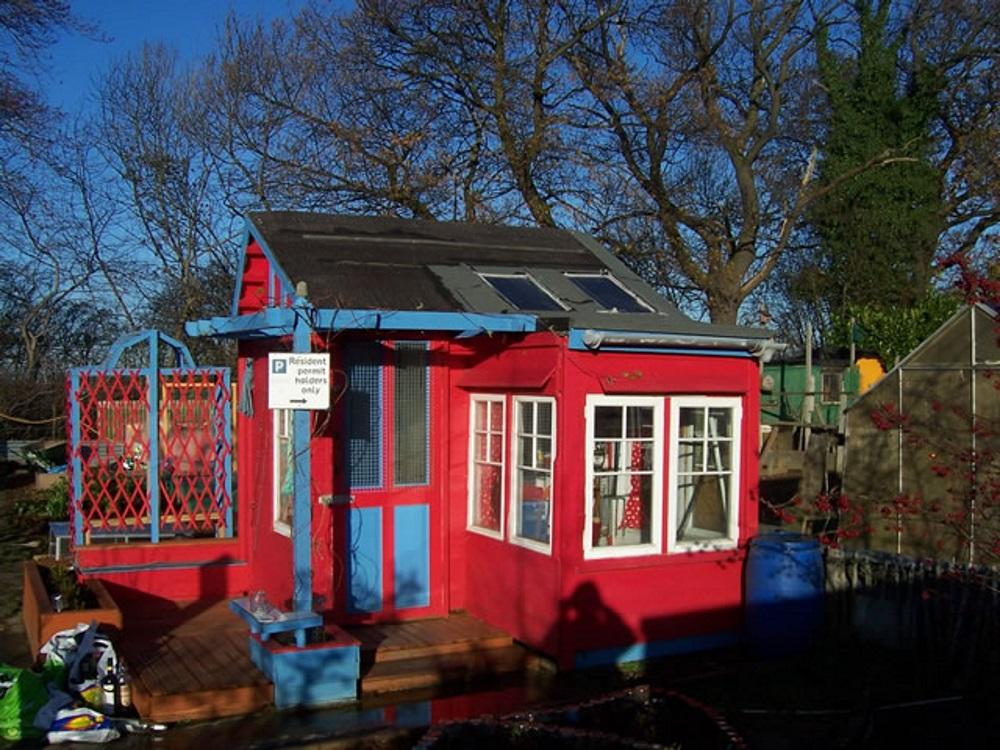 Another example of a plot shed on the West Side